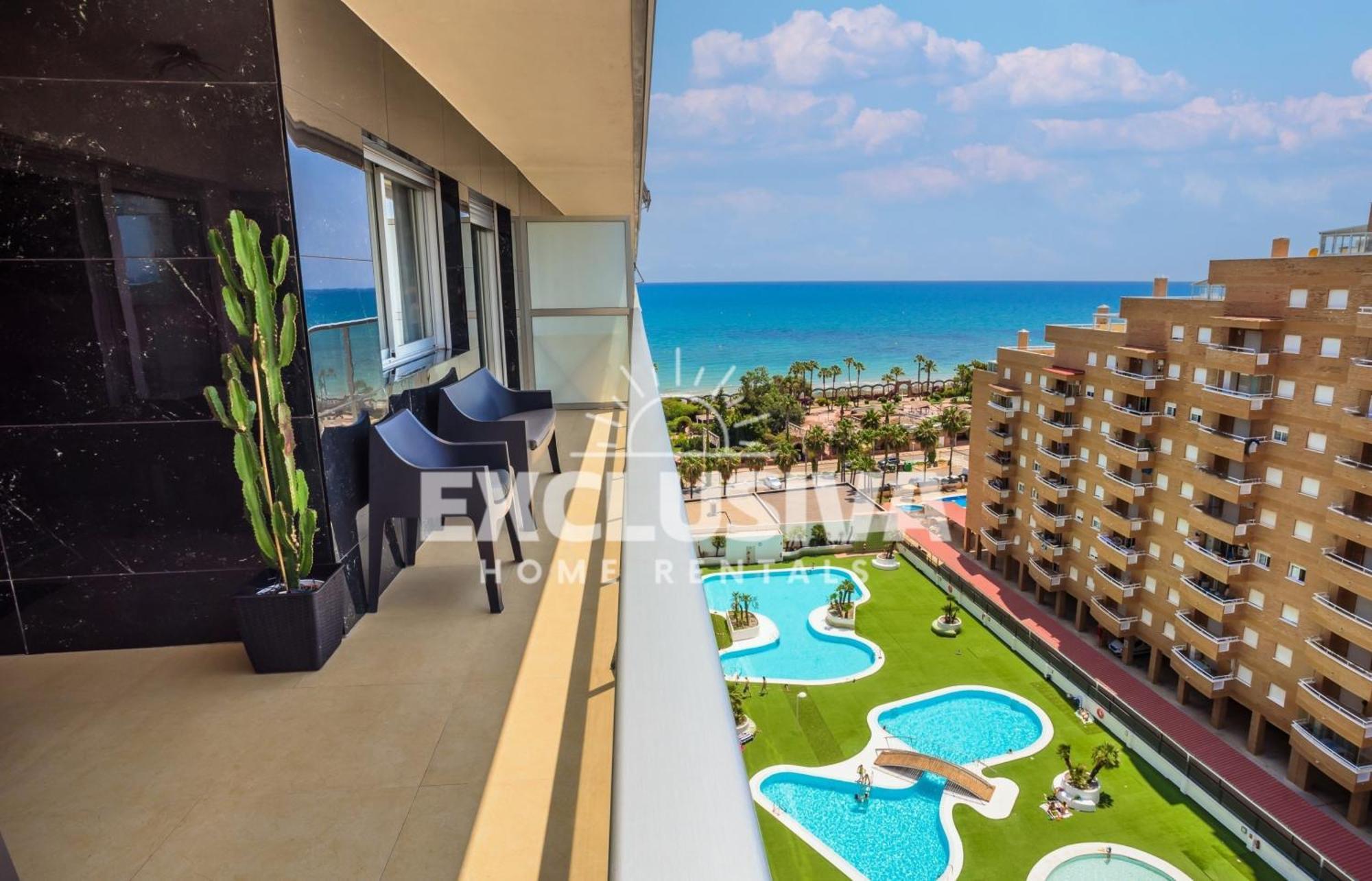 Apartamento Albamarina, 1ªlinea, Magic World, Vistas Al Mar! Orpesa Kültér fotó